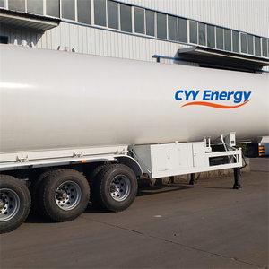 Cryogenic Truck Tanker Semi Trailer for liquid oxygen argon nitrogen Co2