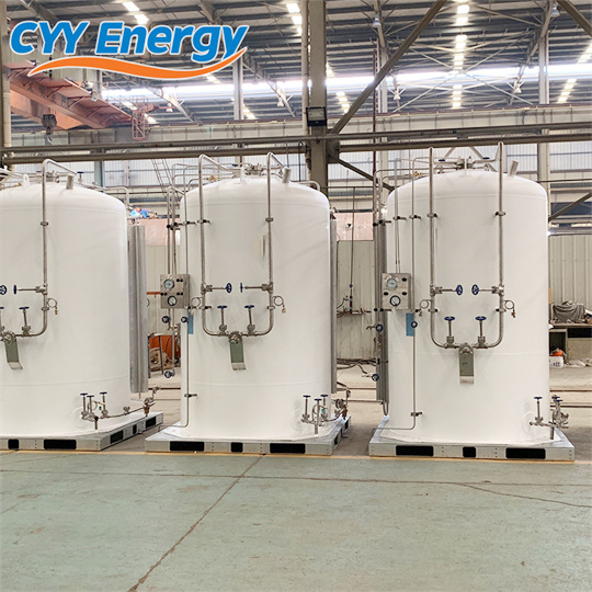 Small Cryogenic Liquid Micro Bulk Flat Bottom Tank