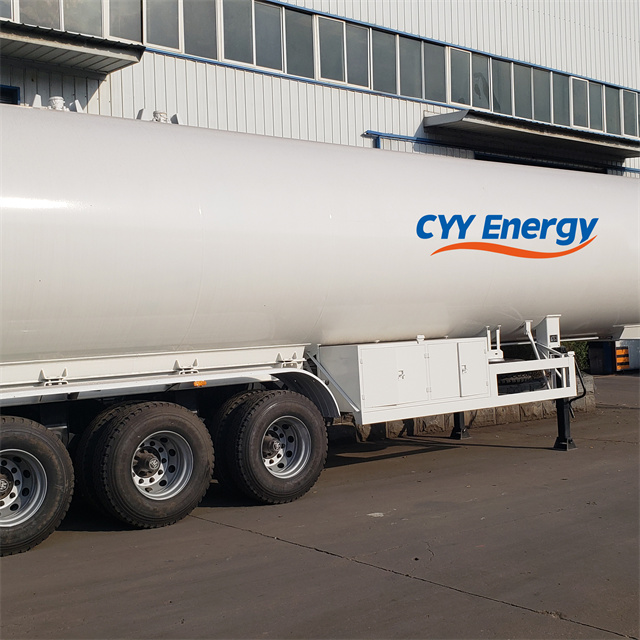 4-20bar Semi Trailer for Liquid Oxygen Nitrogen Argon LCO2 LNG LPG