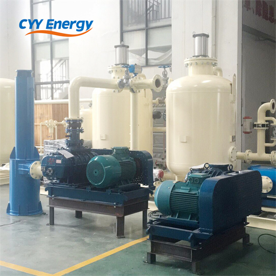 PSA oxygen nitrogen argon carbon dioxide gas cylinder filling plant