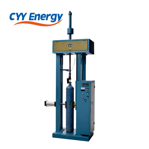 Cylinder valving and devalving machine