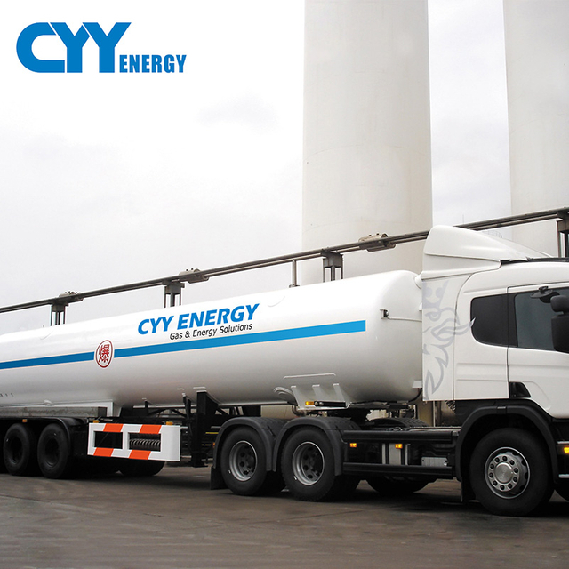  Liquid Oxygen Nitrogen Argon Cryogenic Transportation Tanker 