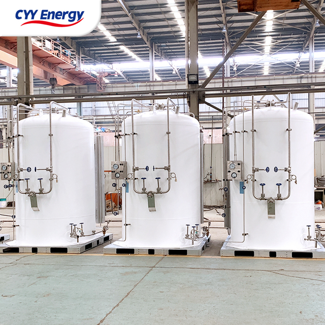 Small Cryogenic Liquid Micro Bulk Flat Bottom Tank