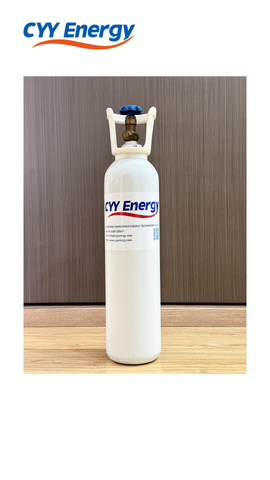 Motor vehicle exhaust testing gas mixture