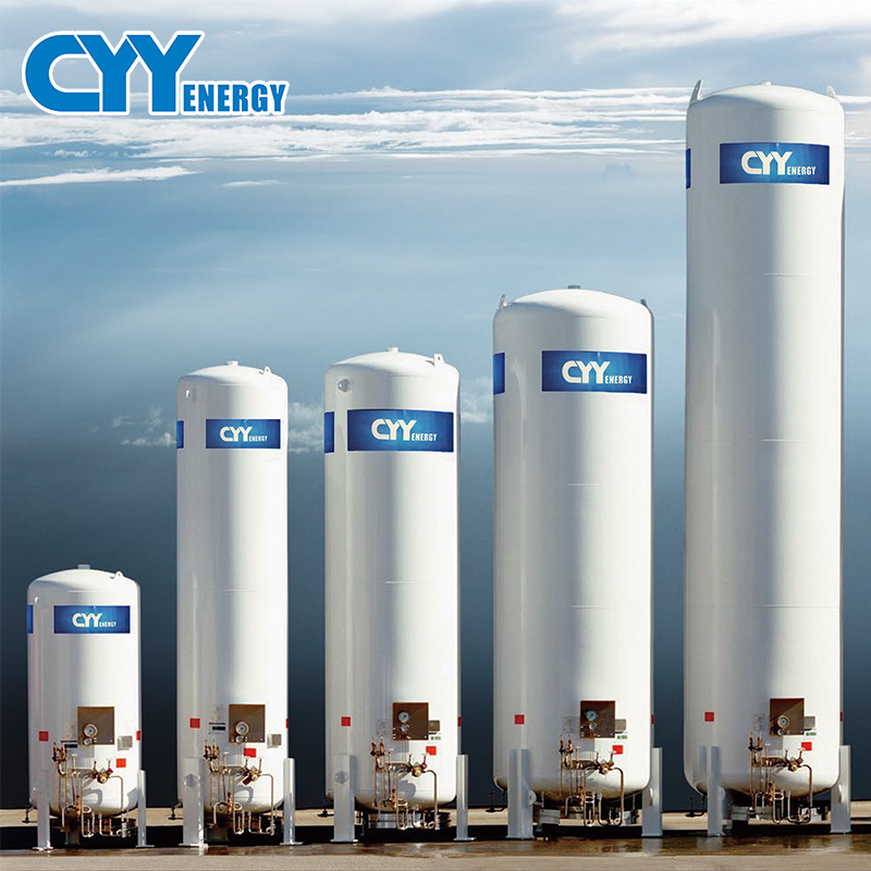 20L to 200000L Cryogenic Liquid Oxygen Nitrogen Cryogenic Storage Tank