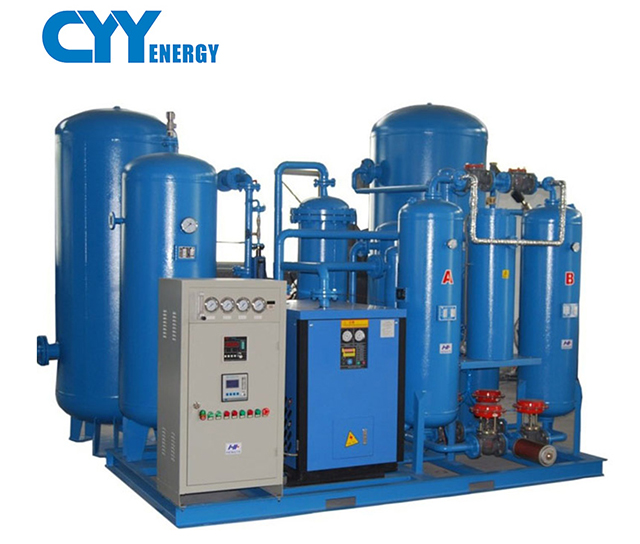 PSA oxygen nitrogen argon carbon dioxide gas cylinder filling plant